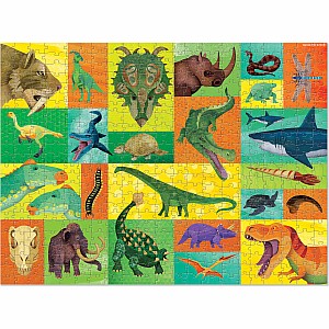 500-pc Puzzle - Prehistoric Giants