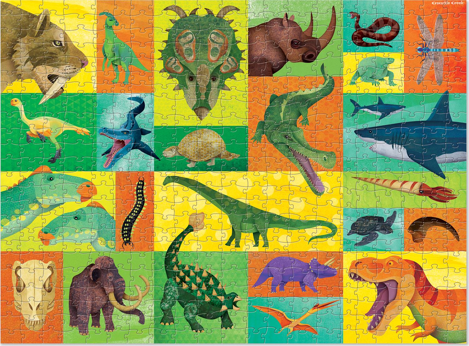 500-pc Puzzle - Prehistoric Giants