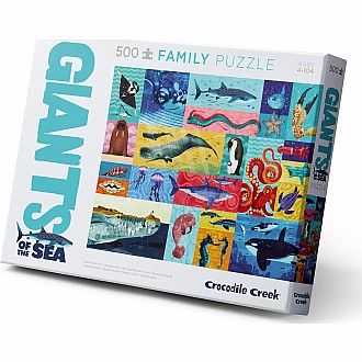 500-pc Puzzle - Giants of the Sea