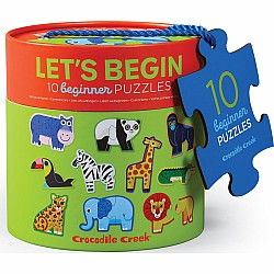 Let's Begin 2pc Puzzle - Jungle