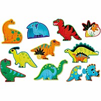 Let's Begin 2-pc Puzzle - Dinosaurs