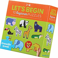 Let's Begin 2-Piece Box Puzzle - Jungle