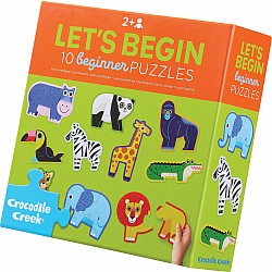 Let's Begin 2-Piece Box Puzzle - Jungle