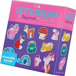 Let's Begin 2-Piece Box Puzzle - Unicorn
