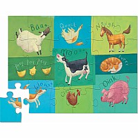 24-Piece Case Puzzle - Barnyard Sounds