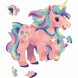 48 Pc Jumbo Puzzle - Unicorn