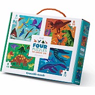Four Puzzles - Dinosaurs