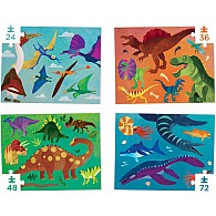 Four Puzzles - Dinosaurs