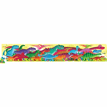 Crocodile Creek "Super Duper Long: DinoWorld" (60 pc Puzzle)