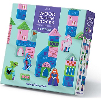 Build & Play Wood Blocks, Princess Palace