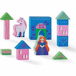 Build & Play Wood Blocks, Princess Palace