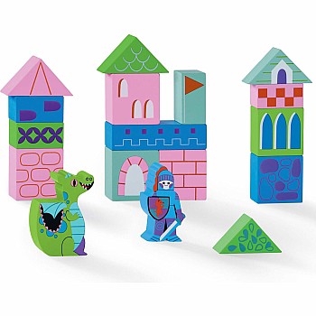Build & Play Wood Blocks, Princess Palace