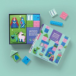 Build & Play Wood Blocks, Princess Palace