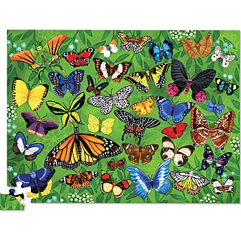 100-pc 36 Puzzle - Butterflies
