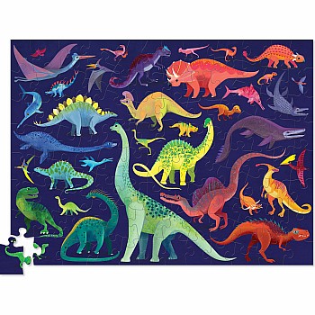 Crocodile Creek "Dino World" (100 pc Puzzle)