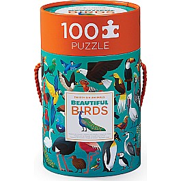 100-pc 36 Puzzle - Birds