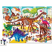 48-pc Puzzle - Day at the Dinosaur Museum