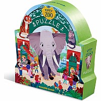 48-pc Puzzle - Day at the Zoo
