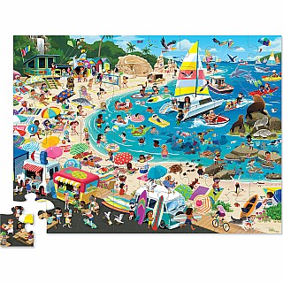 48-pc Puzzle - Day at the Beach