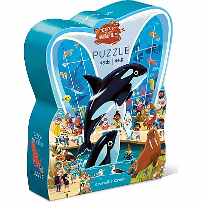 48-pc Puzzle - Day at the Aquarium 