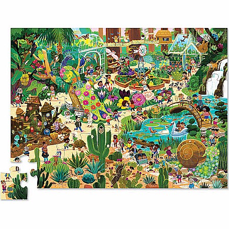 48-Piece Puzzle - Day at the Botanical Gardens