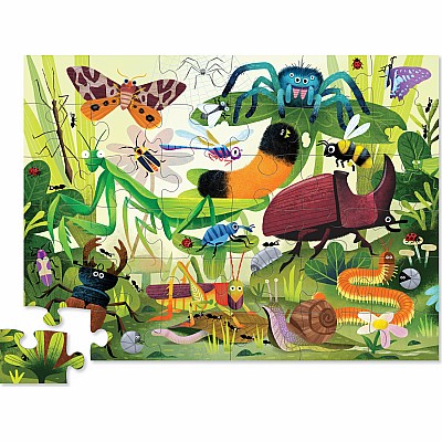 36-pc Puzzle - Backyard Bugs 