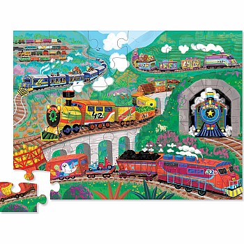 36-Pc Puzzle - All Aboard (Foil Stamped)