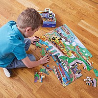 36-Pc Puzzle - All Aboard (Foil Stamped)