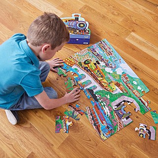 36-Pc Puzzle - All Aboard (Foil Stamped)