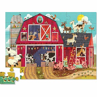 36-Pc Puzzle - Barnyard Buddies