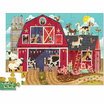 Crocodile Creek "Barnyard Buddies" (36 pc Floor Puzzle)