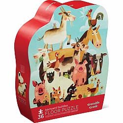 Crocodile Creek "Barnyard Buddies" (36 pc Floor Puzzle)