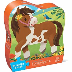 Crocodile Creek "Pretty Ponies" (36 pc Puzzle)