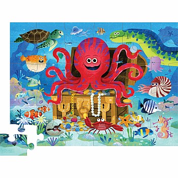 Crocodile Creek "Octopus Treasure" (36 Pc Puzzle)