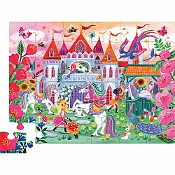 36-Pc Puzzle - Unicorn Castle