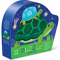 CROCODILE CREEK Turtles Together 12pc Mini Puzzle