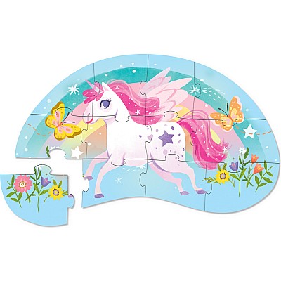 12-pc Mini Puzzle - Sweet Unicorn 