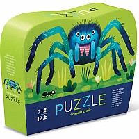 CROCODILE CREEK Mini Puzzle Mister Spider 12PC