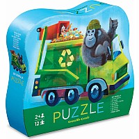 12-Piece Mini Puzzle - Go Gorilla