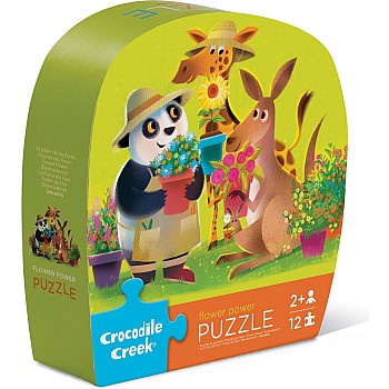 Crocodile Creek "Flower Power" (12pc Mini Puzzle)