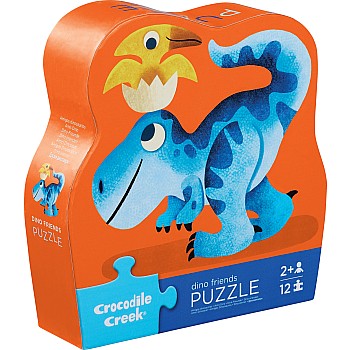 Crocodile Creek "Dino Friends" (12 pc Mini Puzzle)