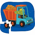 12-Pc Mini Puzzle - Construction Croc