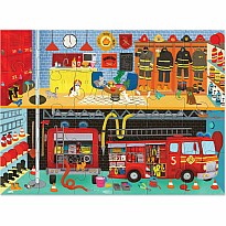 24 Pc Puzzle - Fire House