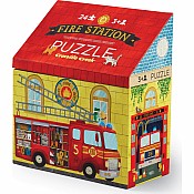 24 Pc Puzzle - Fire House