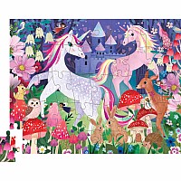 50 Pc Flat House Puzzle - Unicorn Castle