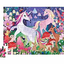 50 Pc Flat House Puzzle - Unicorn Castle