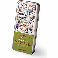 150-pc Puzzle Tin - World of Dinosaurs 