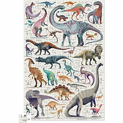 150-pc Puzzle Tin - World of Dinosaurs 