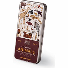 150-pc Tin Puzzle - African Animals