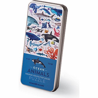 Ocean Animals (150 pc puzzle in tin)